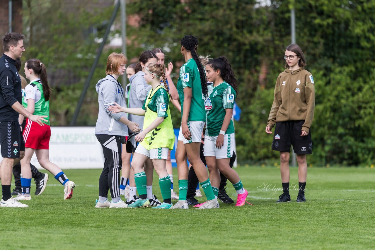 Bild 533 - wBJ Hamburger SV - SV Werder Bremen : Ergebnis : 1:3